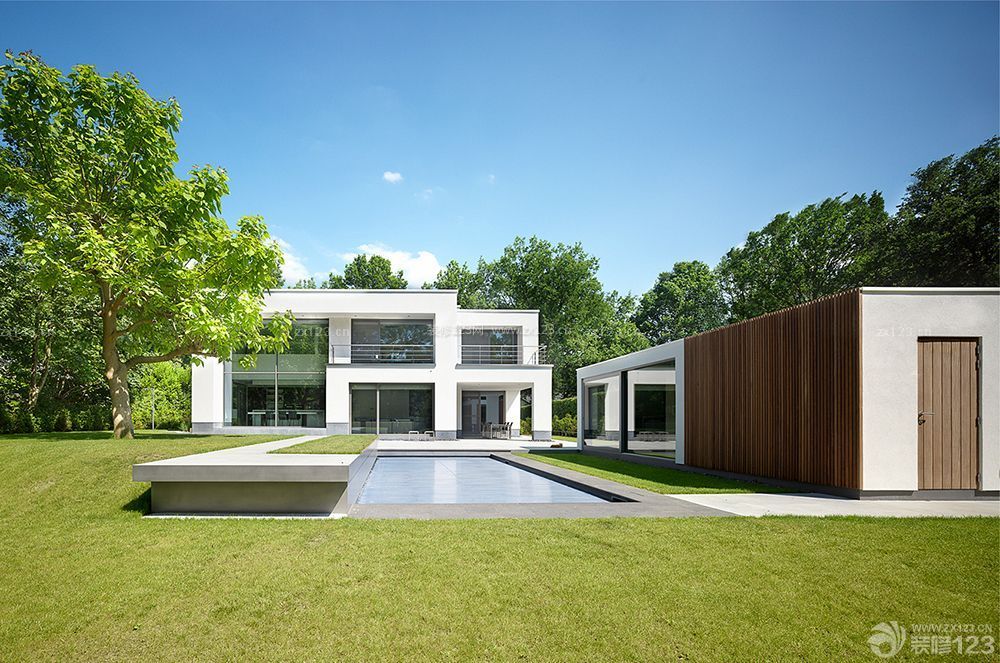 現(xiàn)代別墅花園裝修設(shè)計(jì)效果圖賞析